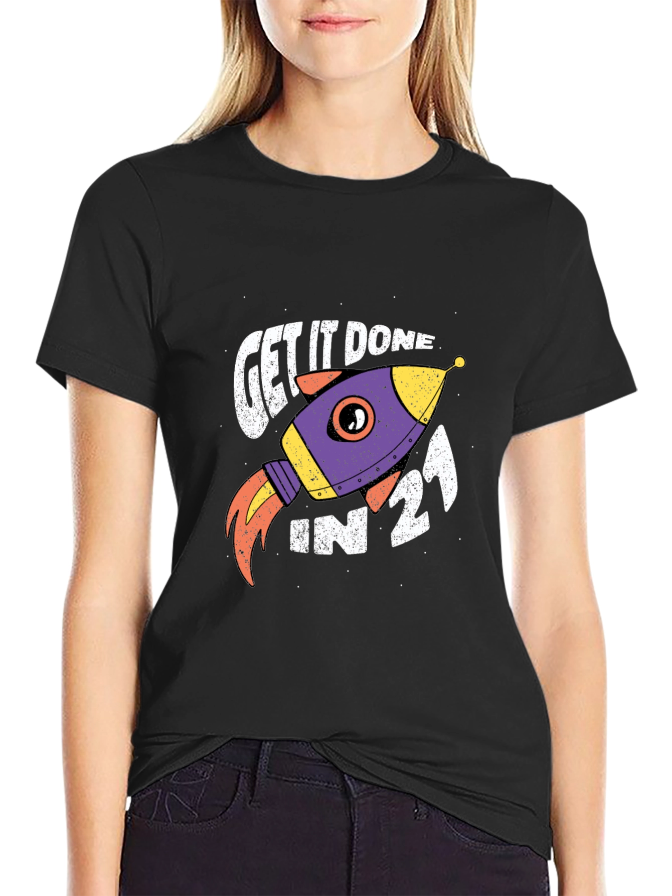 Get it Done Rocket Graphic Tee
