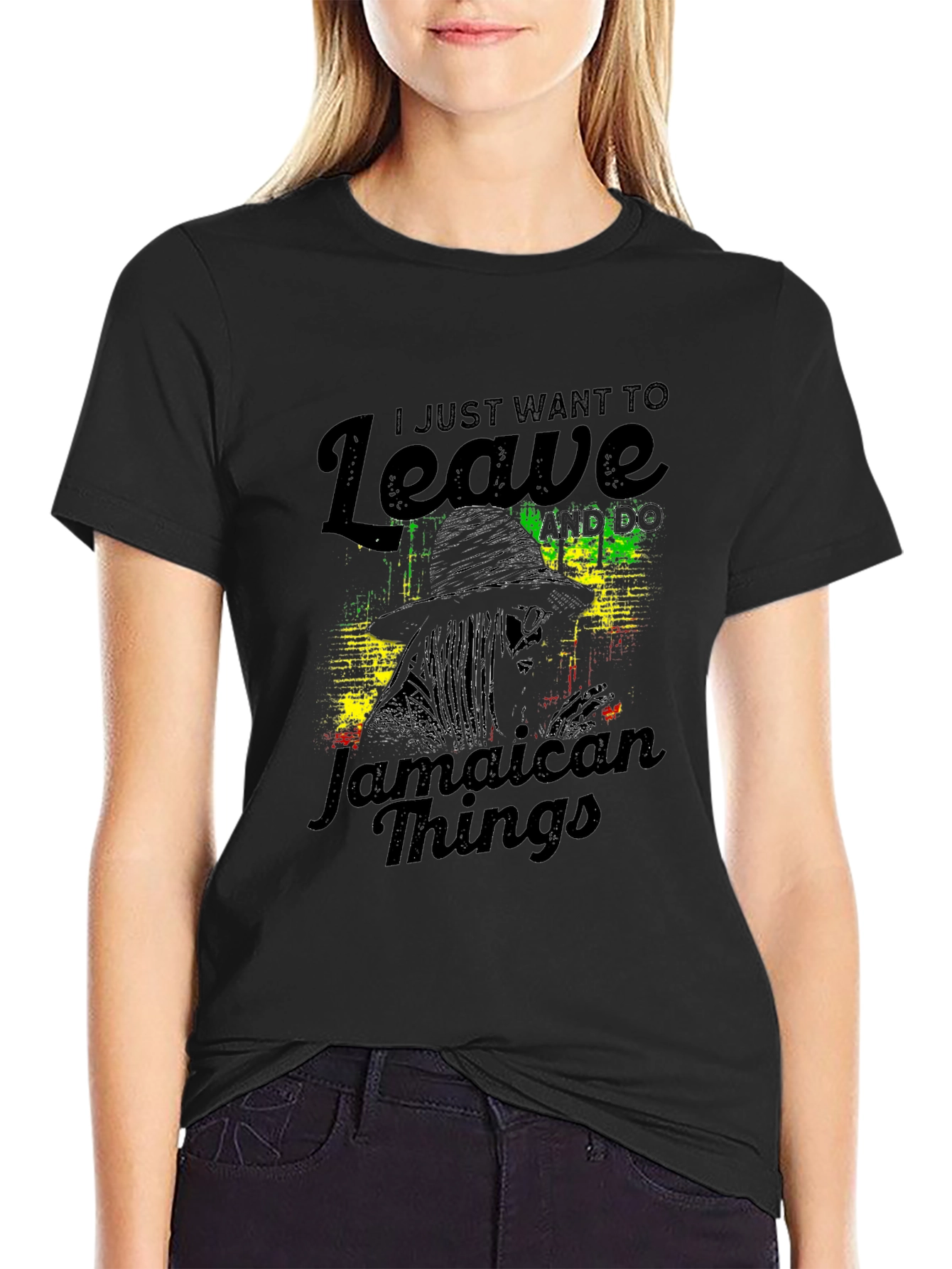 Rasta Jamaican Things Graphic T-Shirt