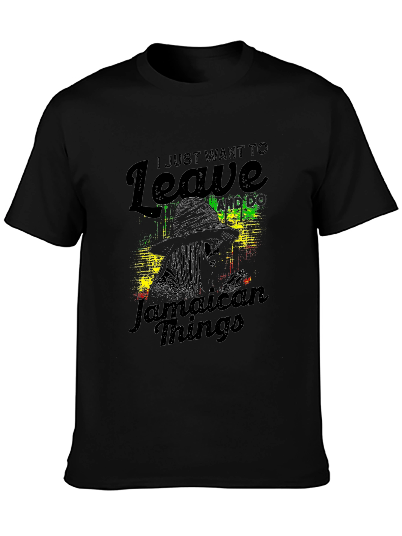 Rasta Jamaican Things Graphic T-Shirt