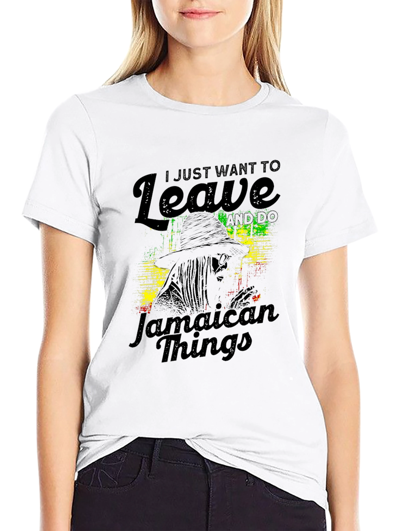 Rasta Jamaican Things Graphic T-Shirt