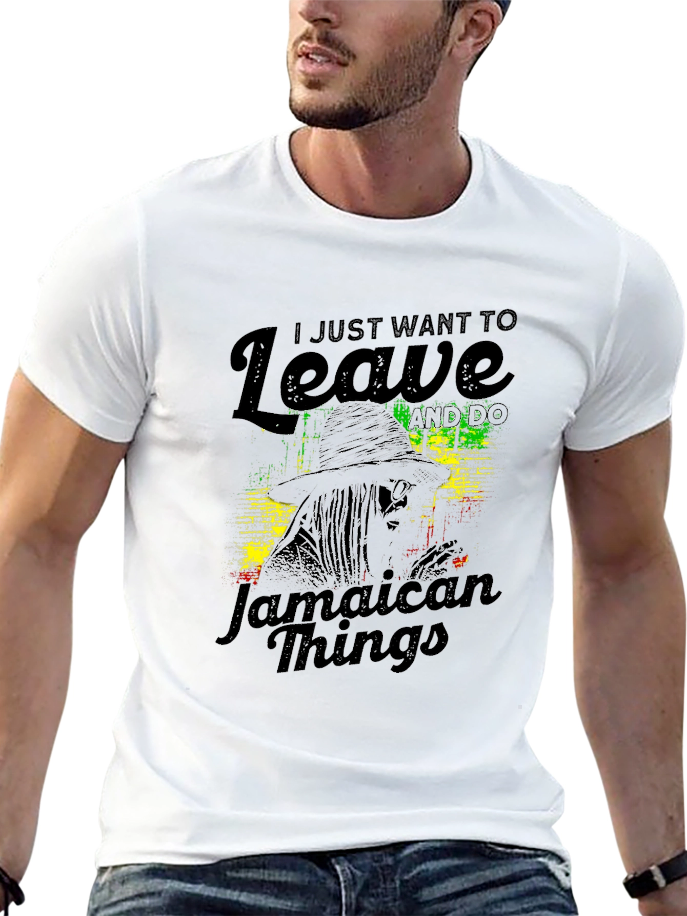Rasta Jamaican Things Graphic T-Shirt