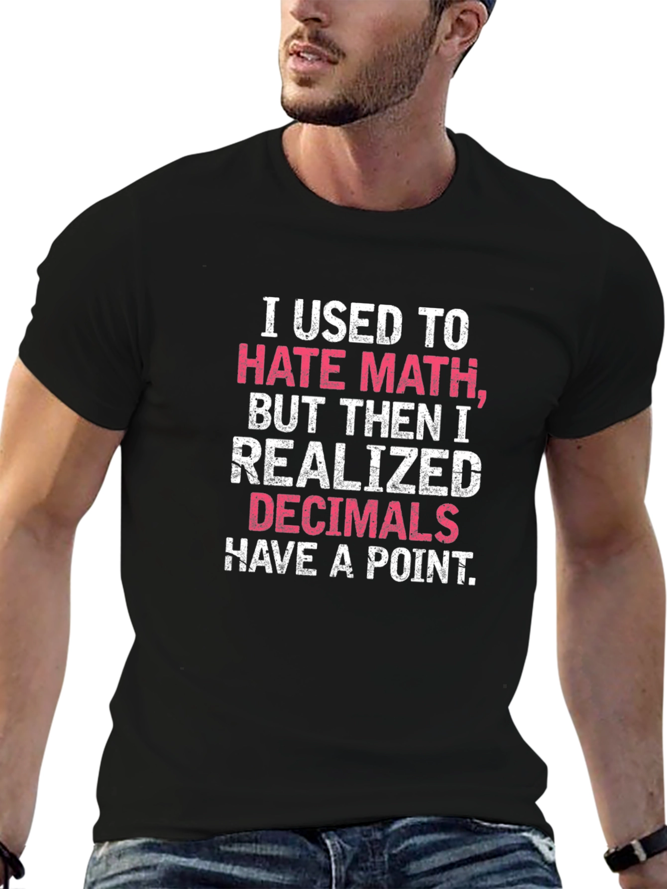Math Humor T-Shirt - Decimal Point Pun