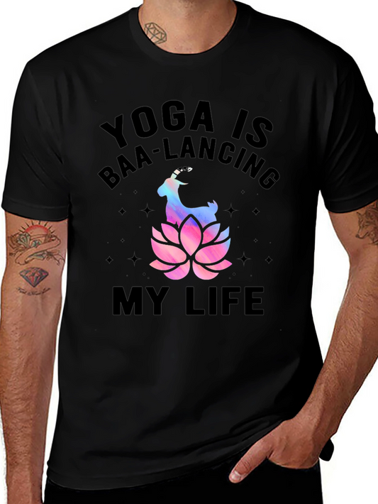 Yoga Baa-lancing Life Graphic Tee