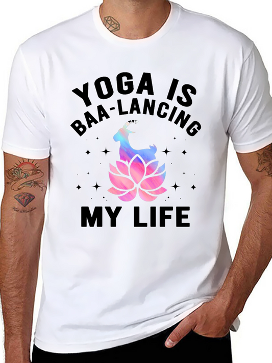 Yoga Baa-lancing Life Graphic Tee