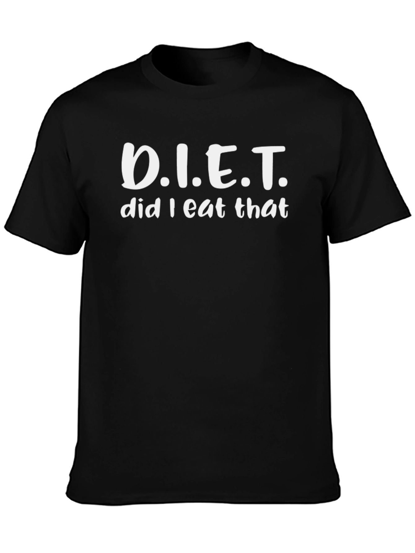 D.I.E.T. Funny Graphic T-Shirt