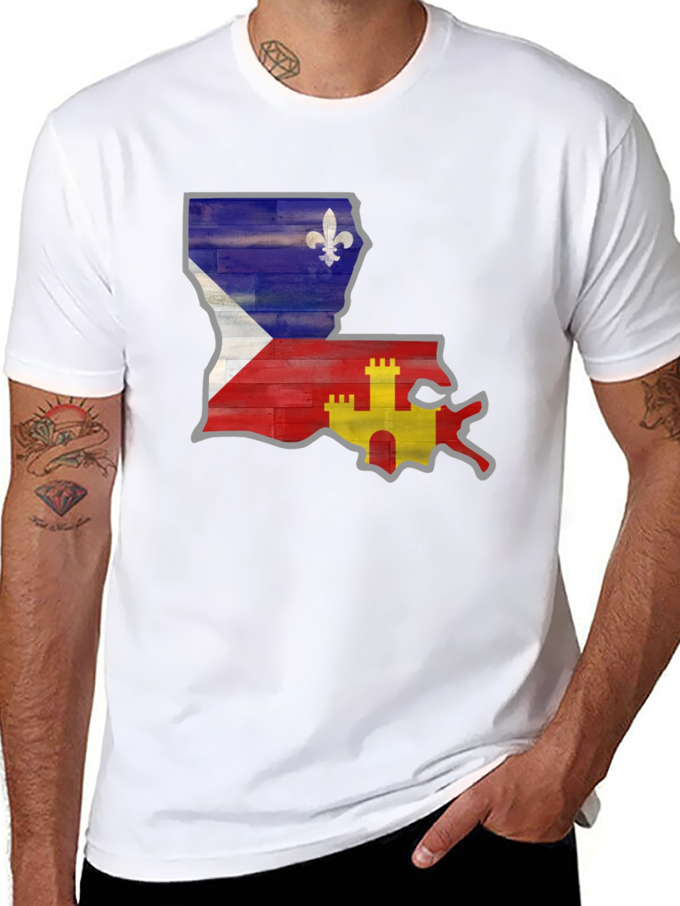 Louisiana Flag T-Shirt