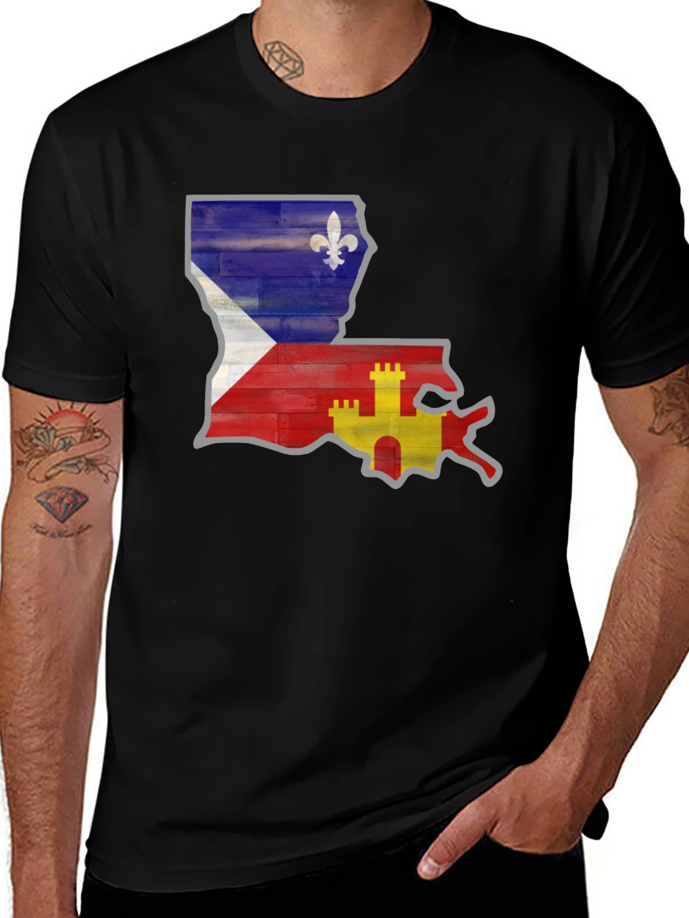 Louisiana Flag T-Shirt