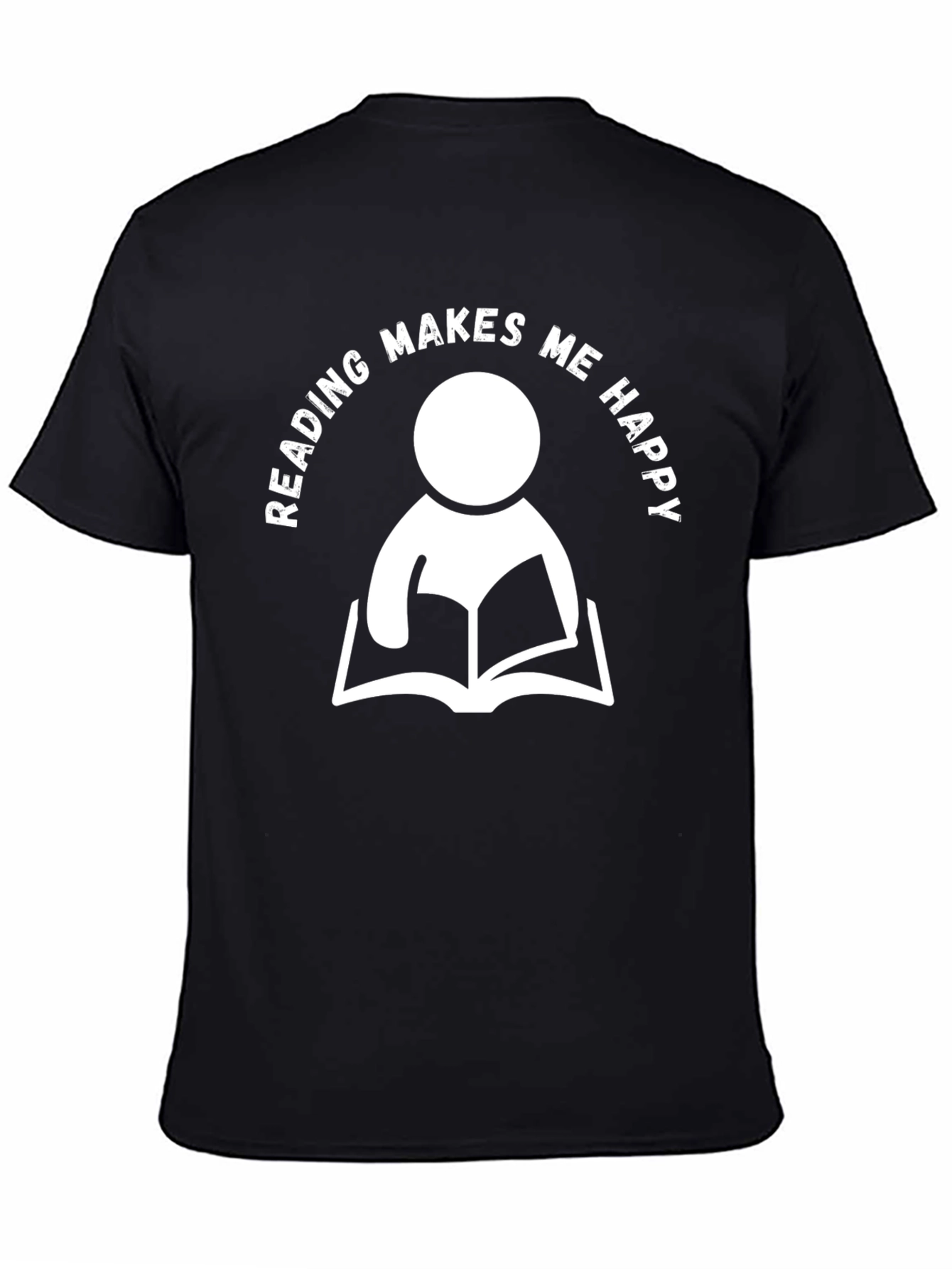 Reading Makes Me Happy Graphic Tee