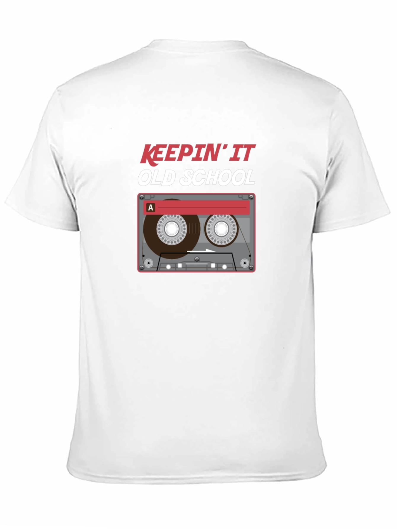 Keepin It Old School Cassette Tape T-Shirt