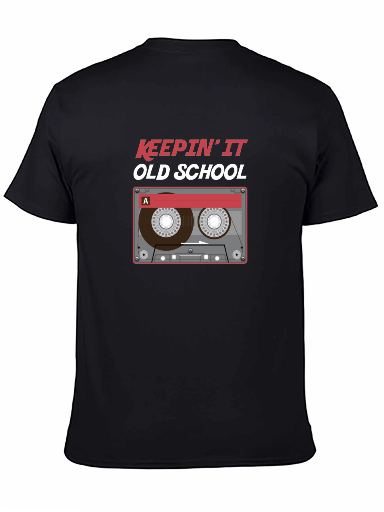 Keepin It Old School Cassette Tape T-Shirt
