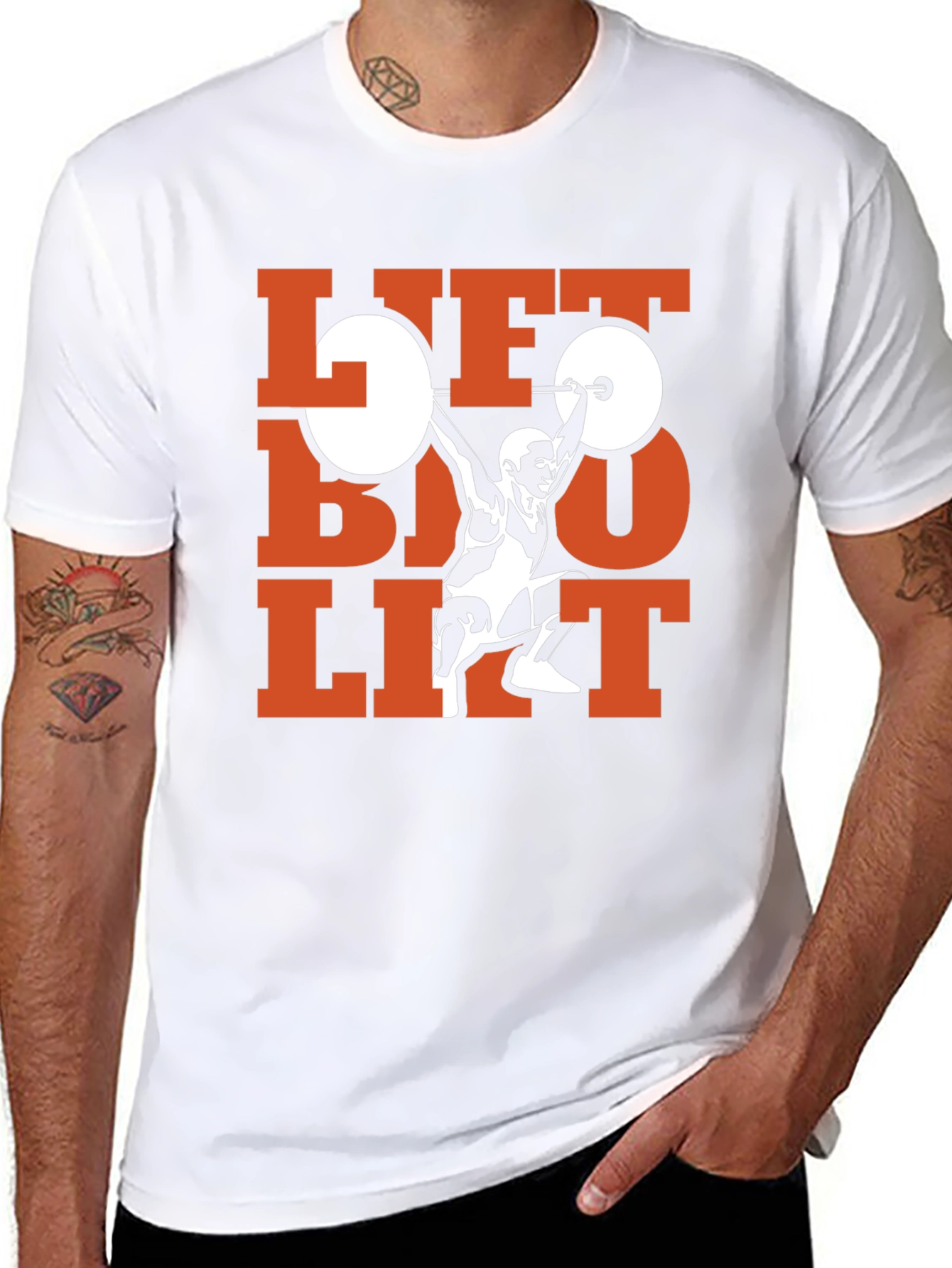 Lift Bro Lift T-Shirt - Weightlifting Apparel