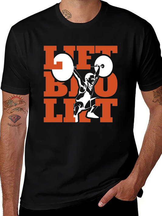 Lift Bro Lift T-Shirt - Weightlifting Apparel