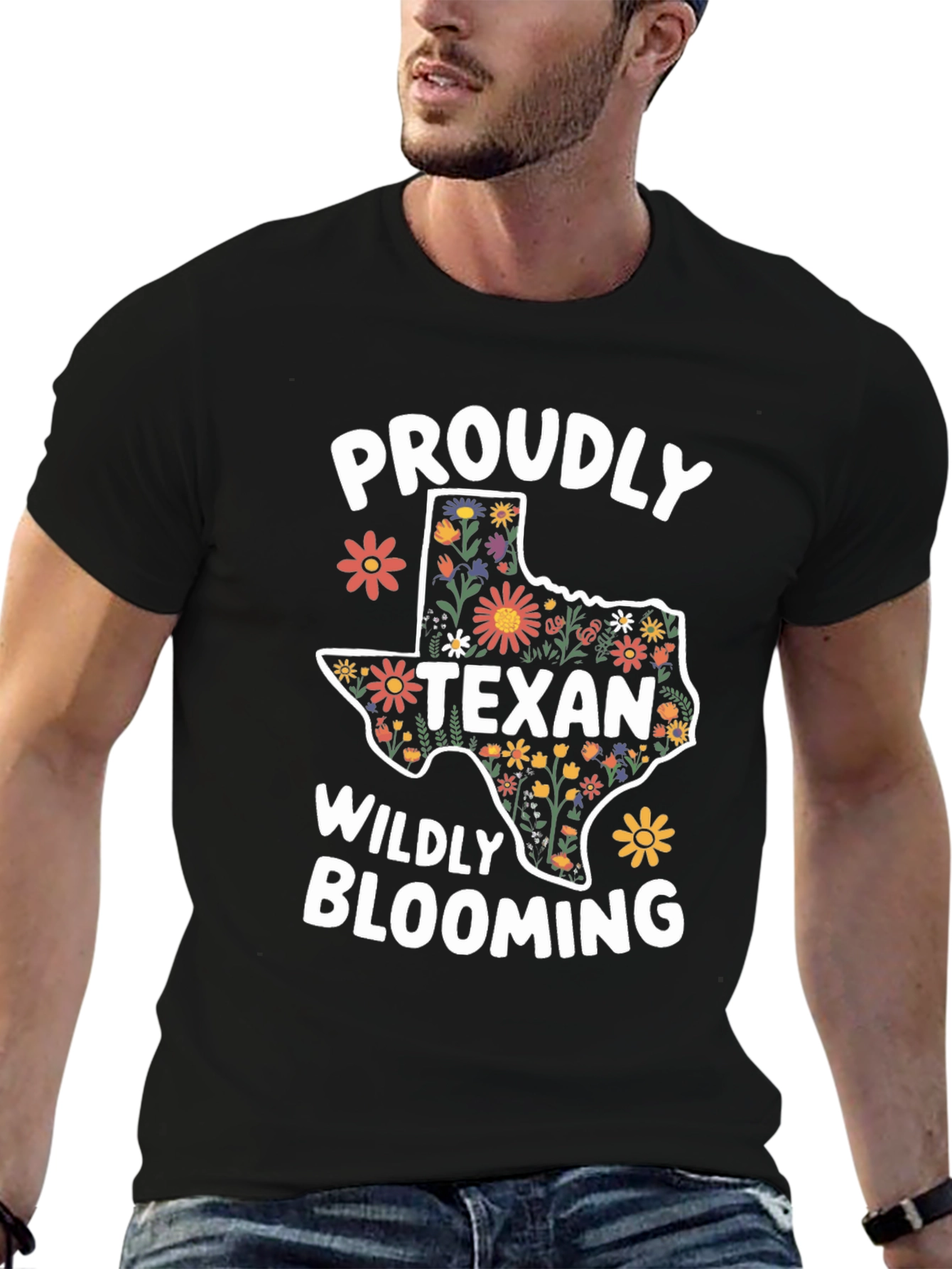 Proudly Texan Wildly Blooming T-Shirt