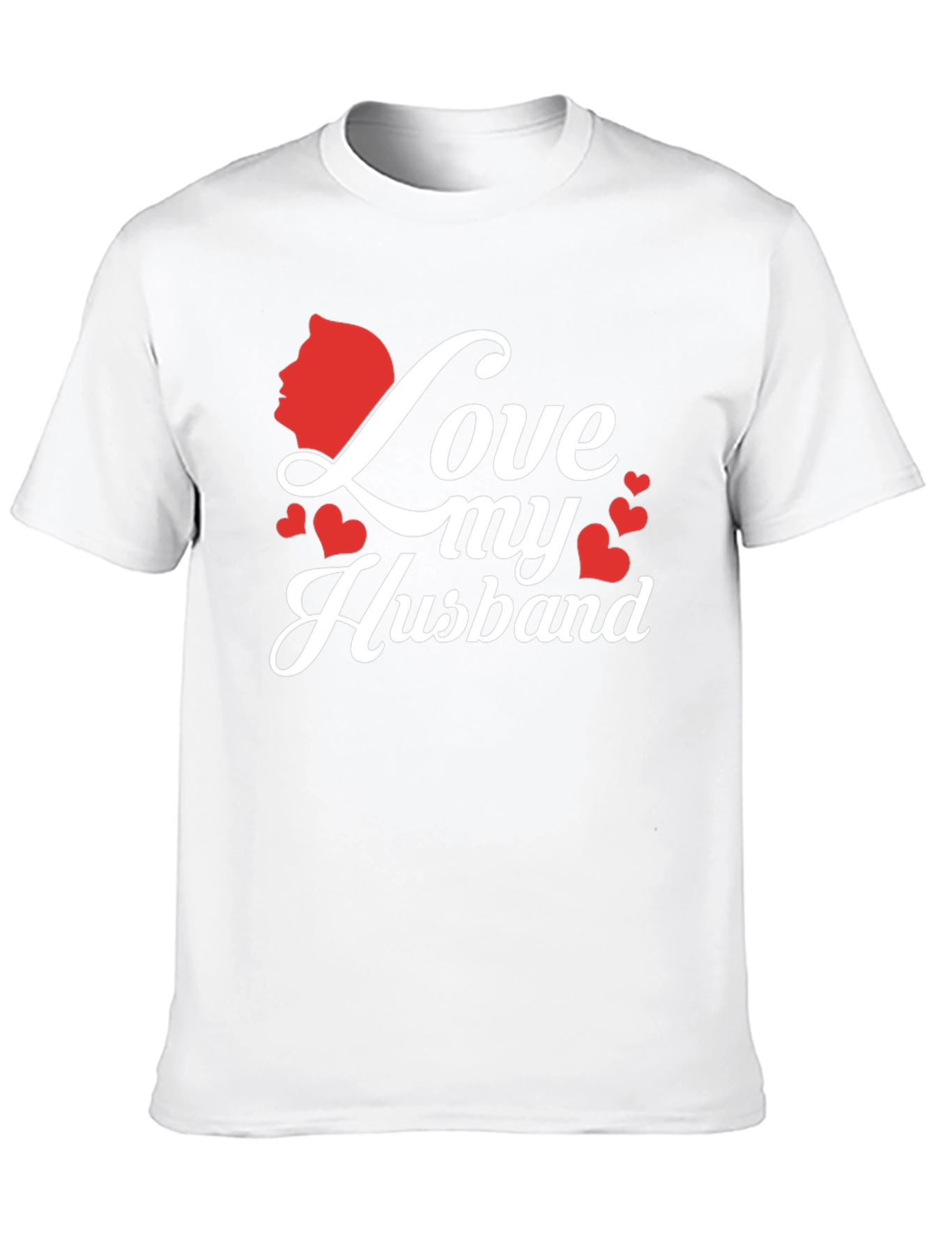 Love My Husband Graphic Tee - Black