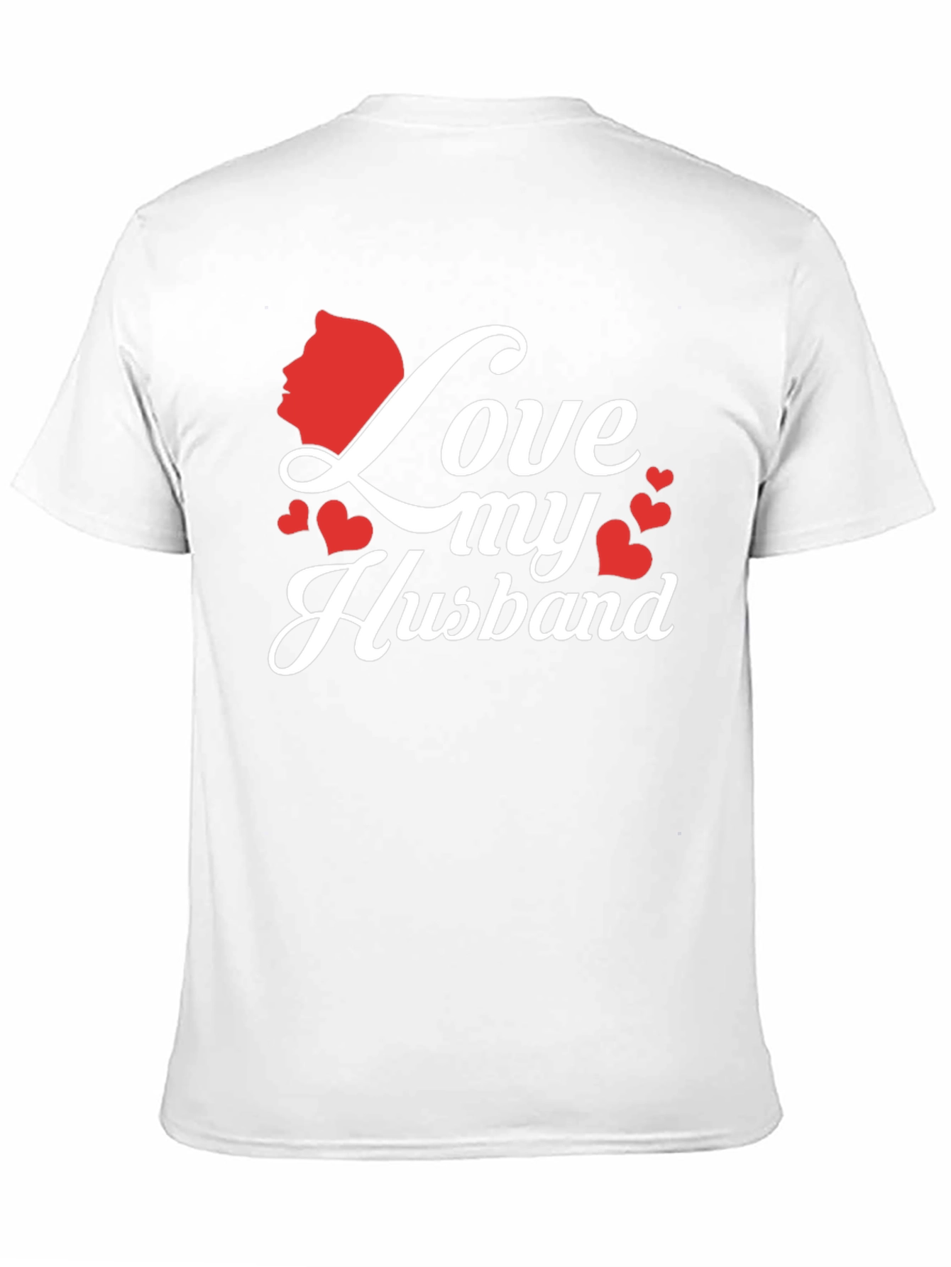 Love My Husband Graphic Tee - Black