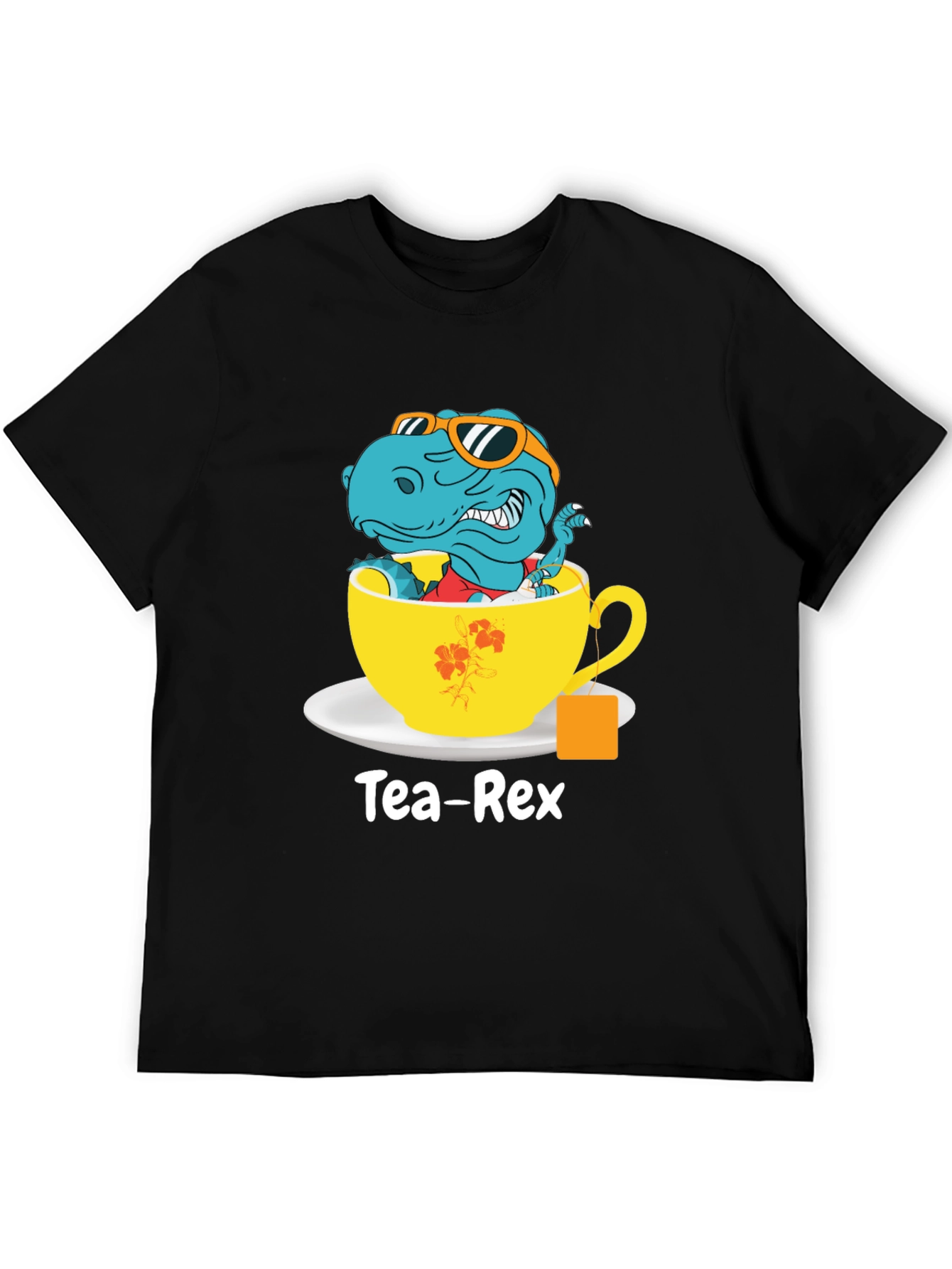 Tea-Rex T-Shirt - Dinosaur in Teacup