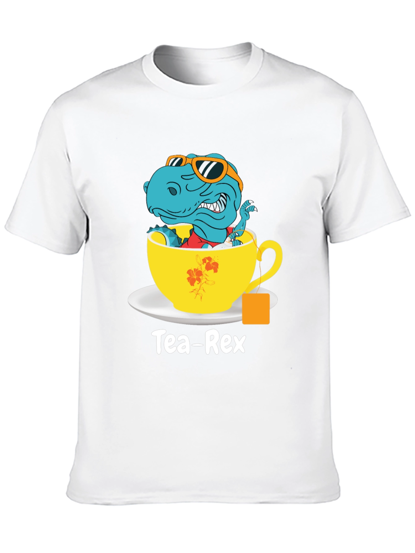 Tea-Rex T-Shirt - Dinosaur in Teacup