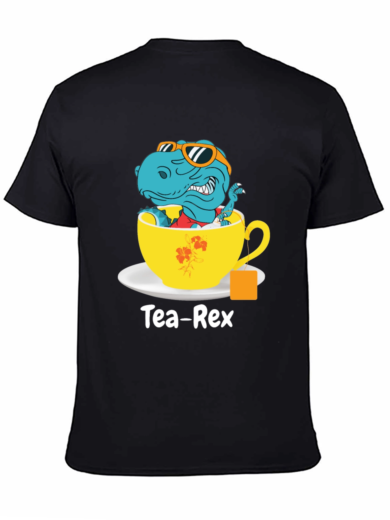 Tea-Rex T-Shirt - Dinosaur in Teacup