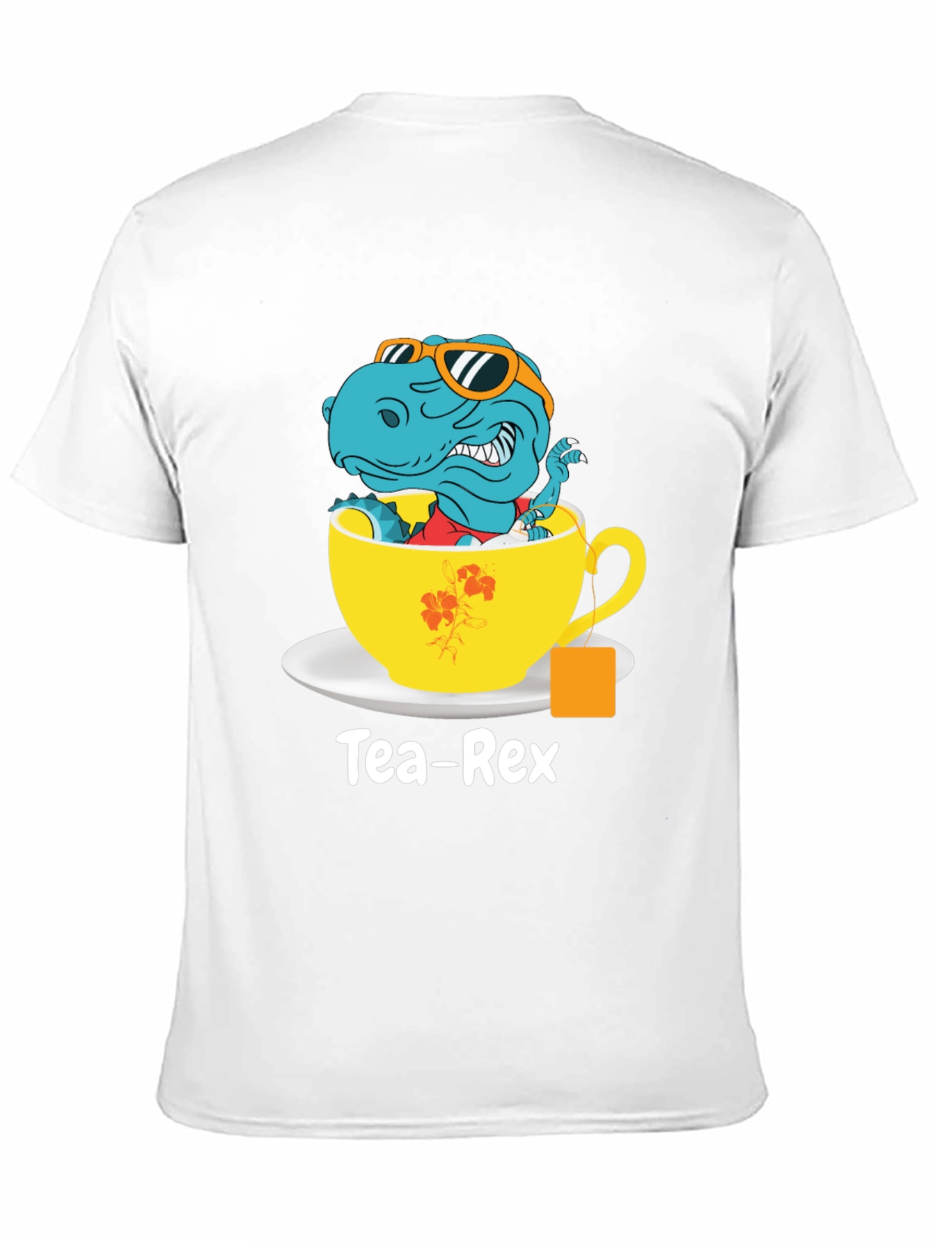 Tea-Rex T-Shirt - Dinosaur in Teacup