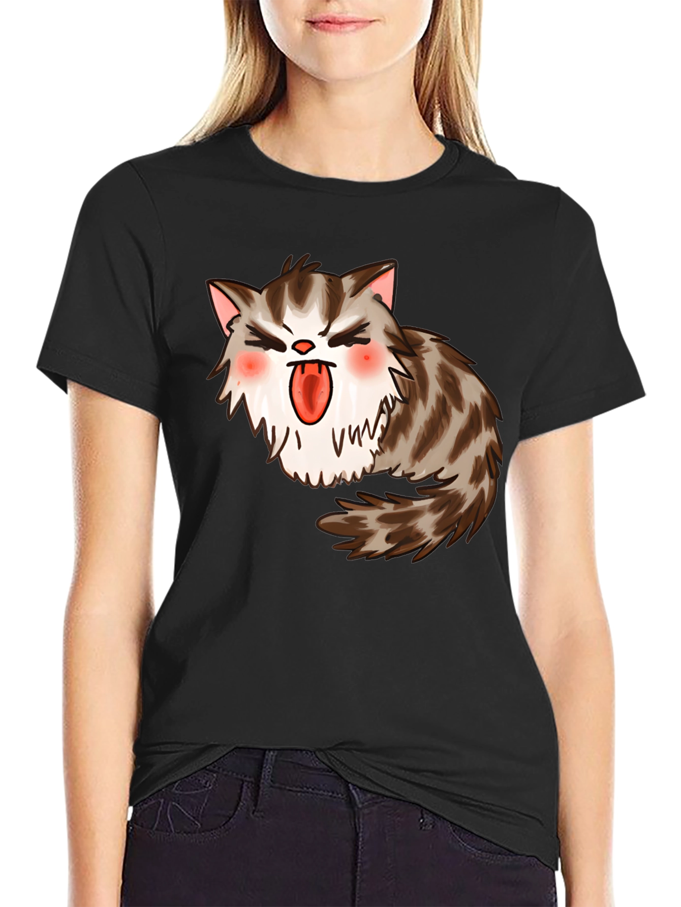 Grumpy Cat Black T-Shirt