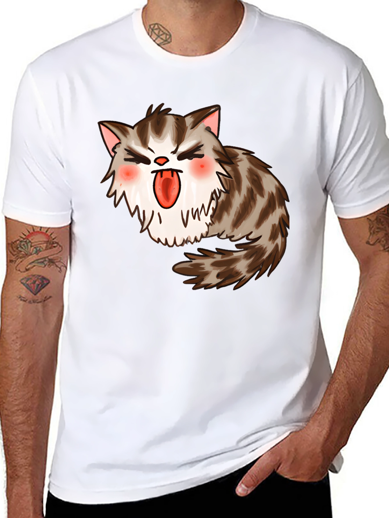 Grumpy Cat Black T-Shirt
