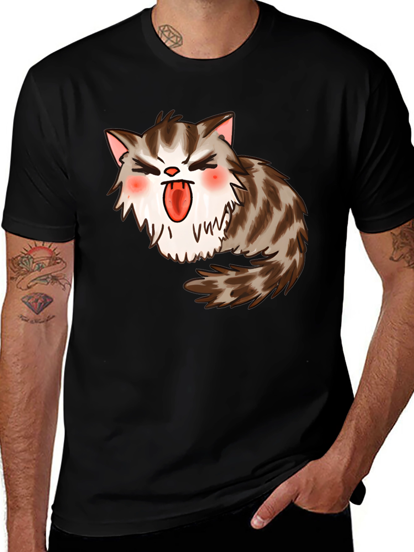 Grumpy Cat Black T-Shirt