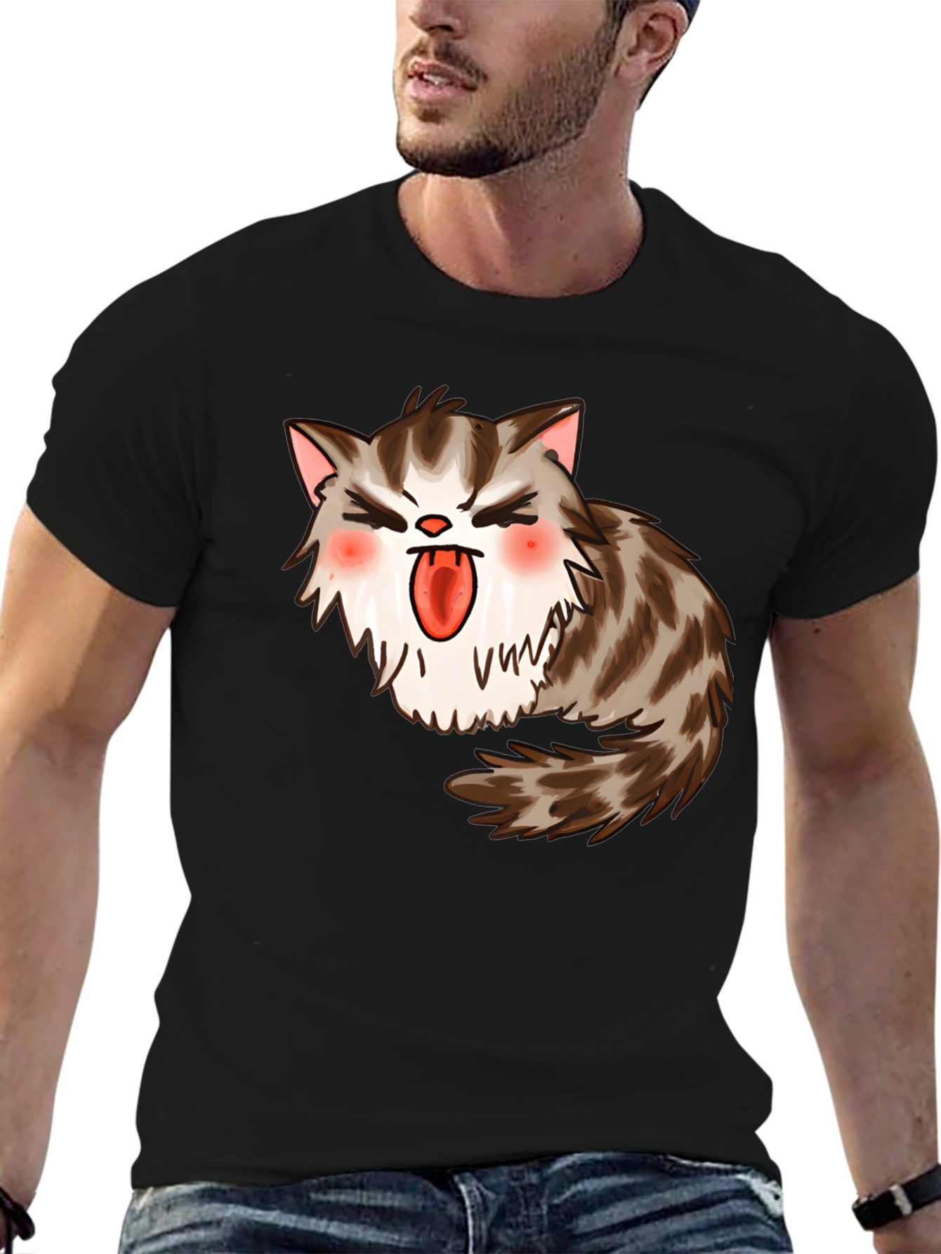 Grumpy Cat Black T-Shirt