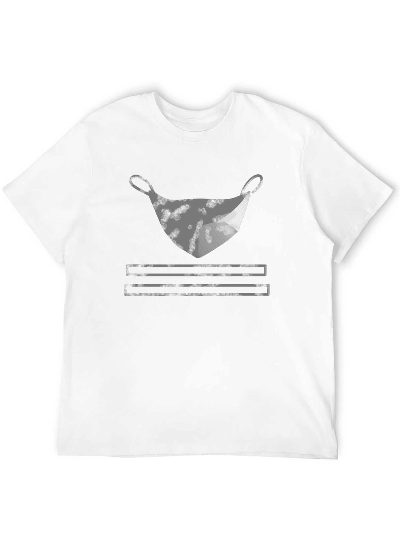 Mask Graphic Tee - Stylish Statement Shirt