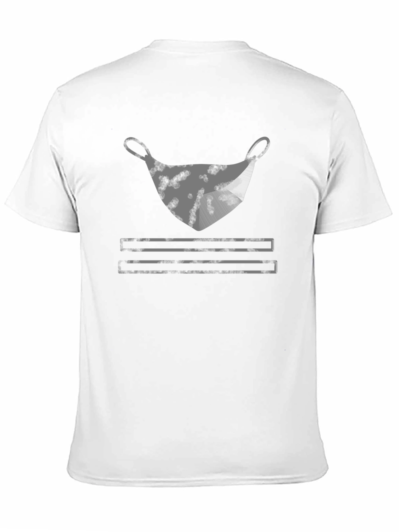 Mask Graphic Tee - Stylish Statement Shirt