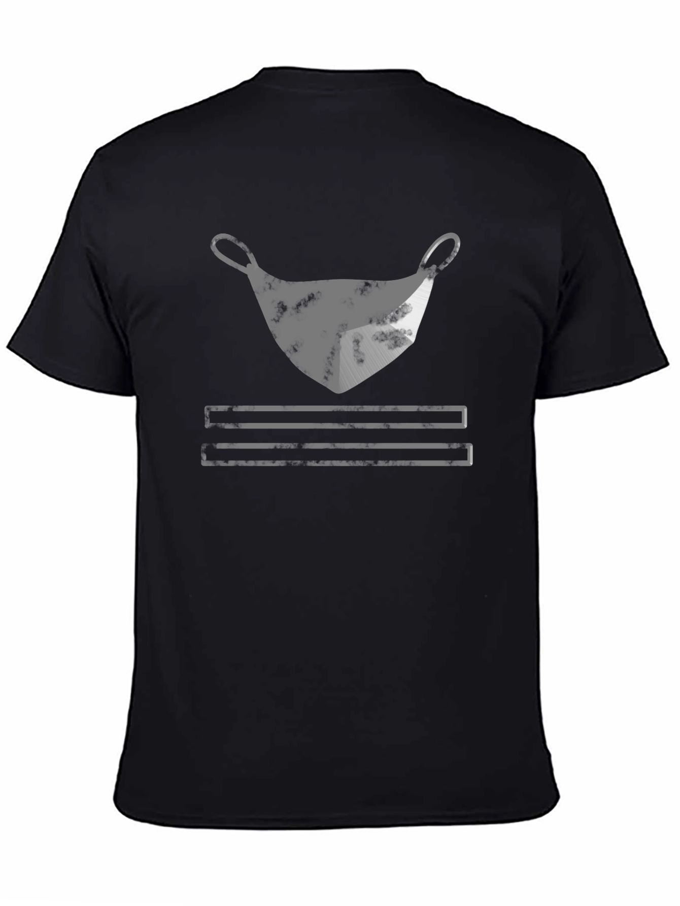 Mask Graphic Tee - Stylish Statement Shirt