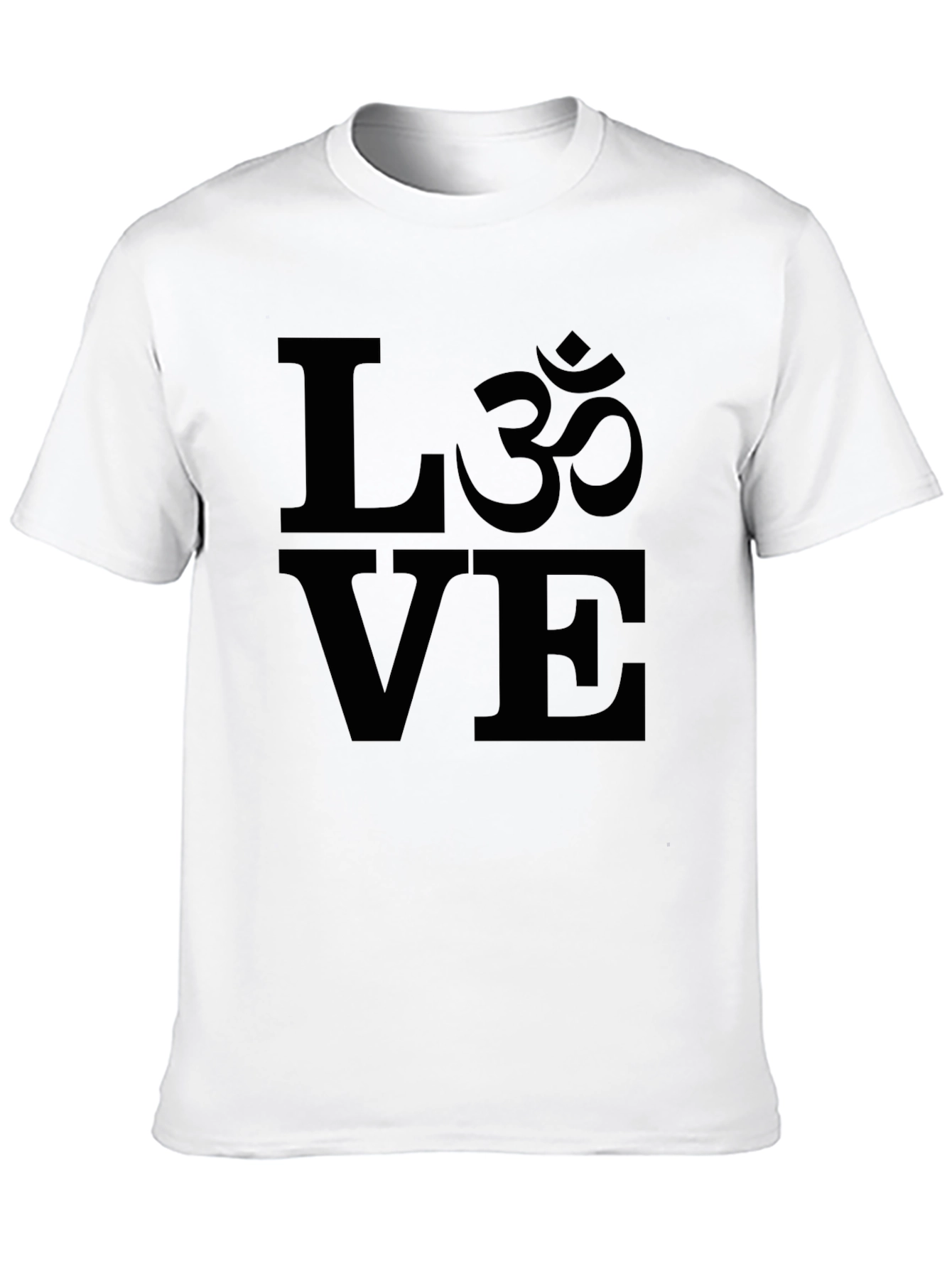 Love Om Graphic Tee - Soft Cotton Blend
