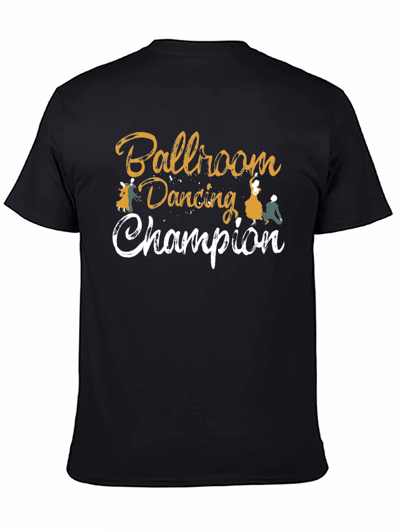 Ballroom Dancing Champion Black T-Shirt