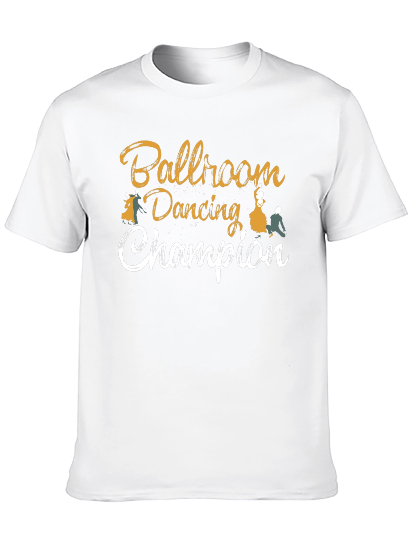 Ballroom Dancing Champion Black T-Shirt