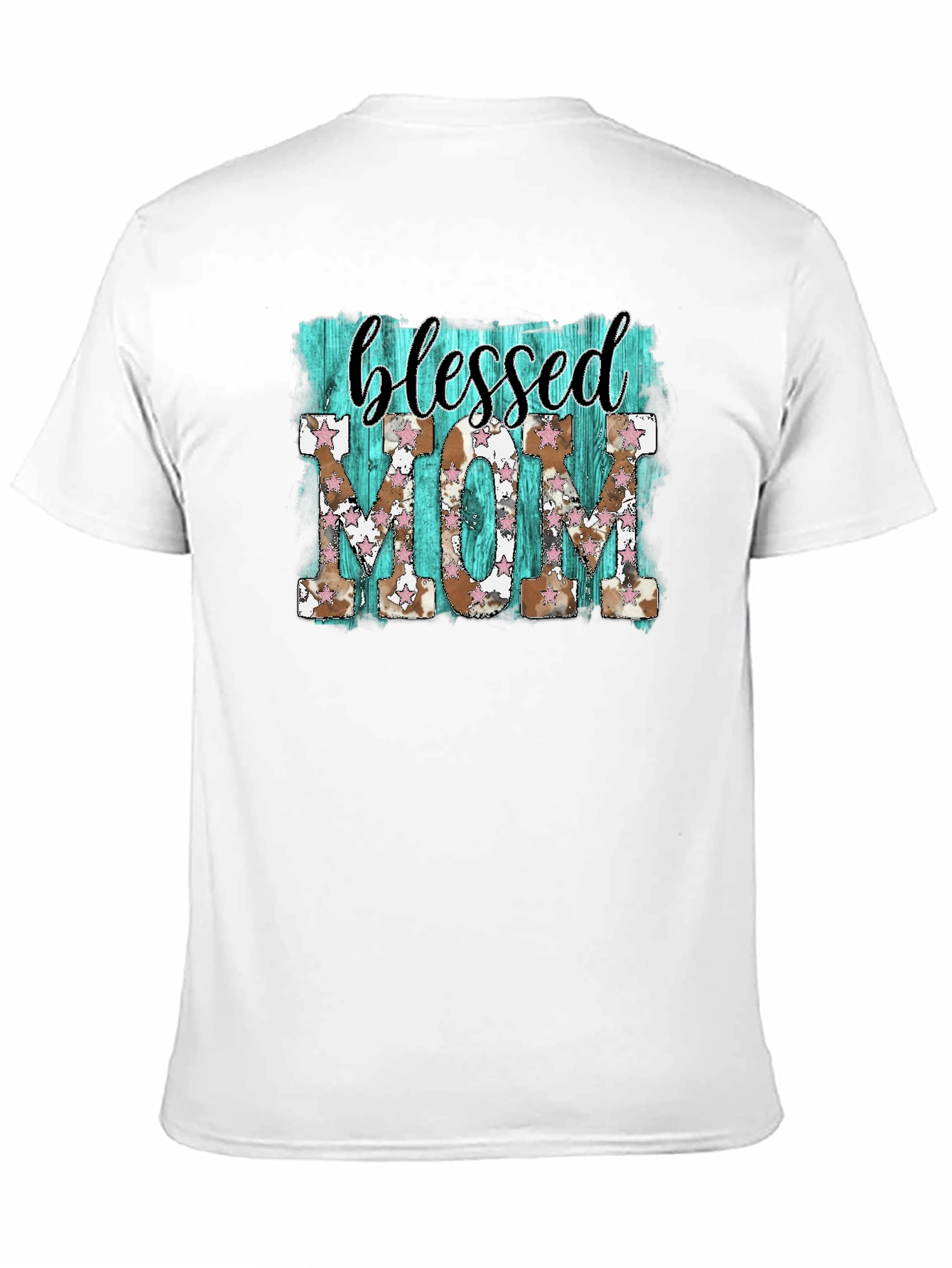 Blessed Mom Graphic Tee - Western Style
