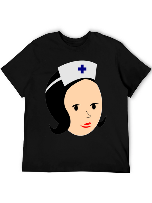 Nurse Graphic T-Shirt - Classic Black Tee