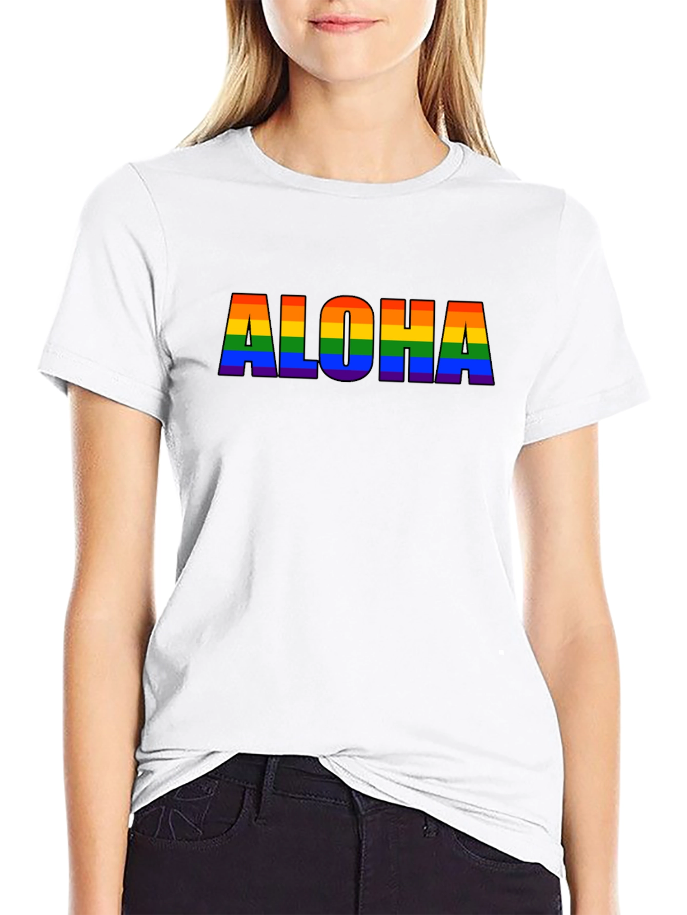 Aloha Rainbow Pride T-Shirt