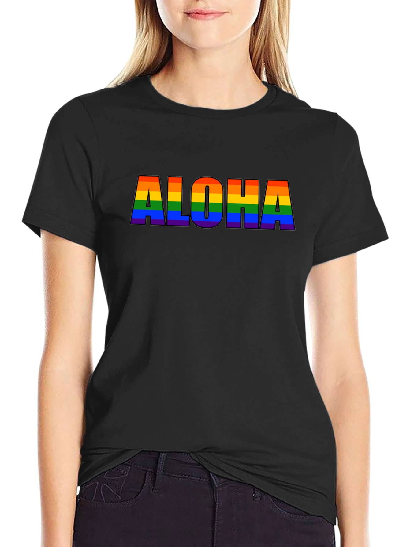 Aloha Rainbow Pride T-Shirt