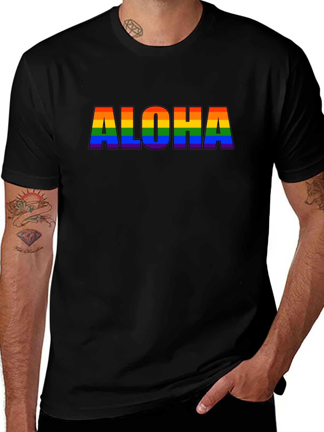 Aloha Rainbow Pride T-Shirt