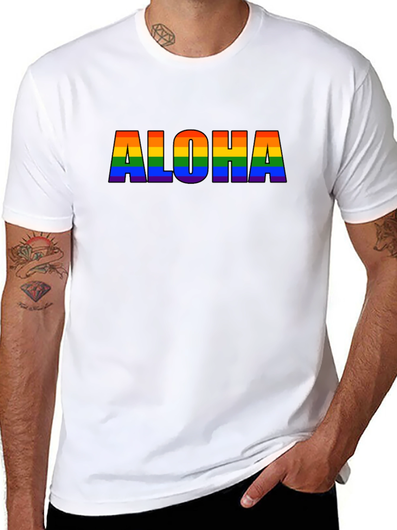 Aloha Rainbow Pride T-Shirt