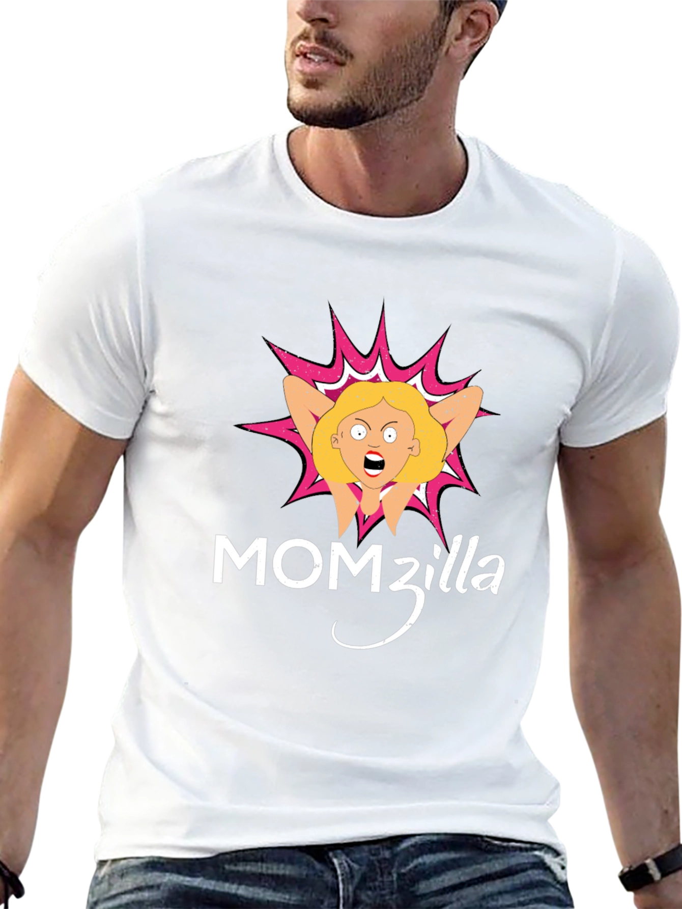 Momzilla T-Shirt - Crazy Mom Graphic Tee