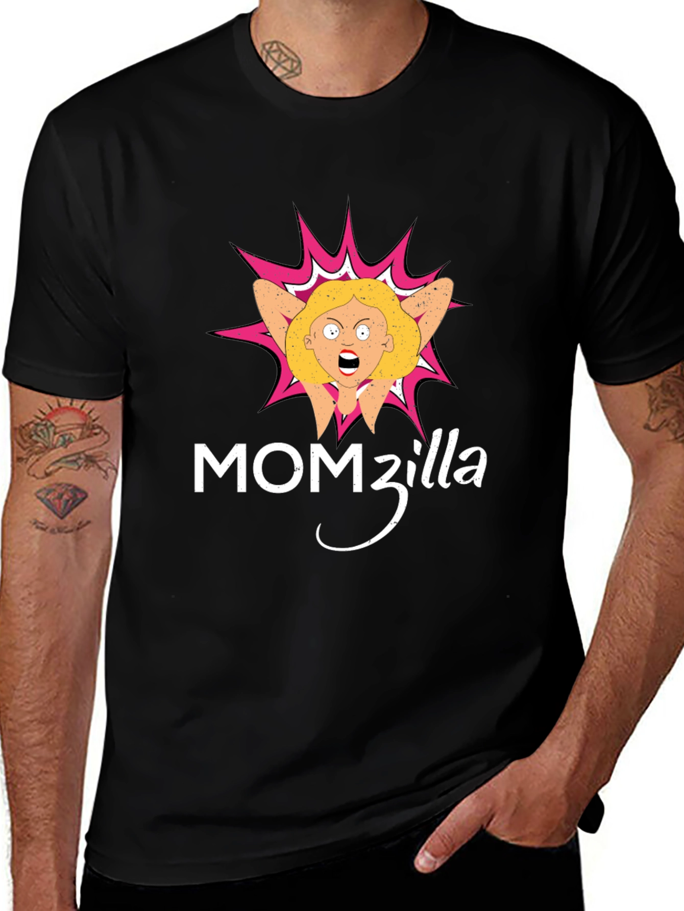 Momzilla T-Shirt - Crazy Mom Graphic Tee