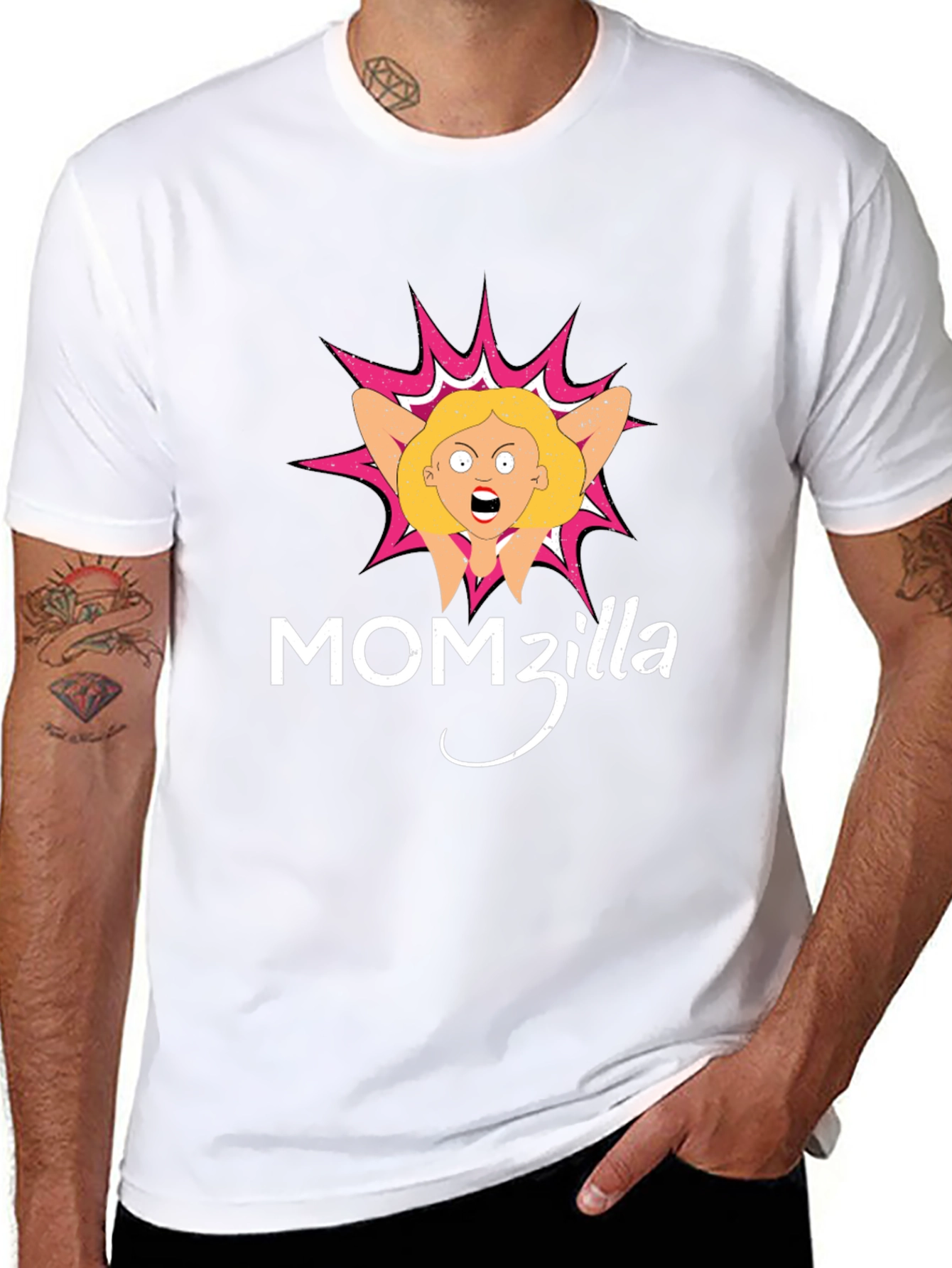 Momzilla T-Shirt - Crazy Mom Graphic Tee