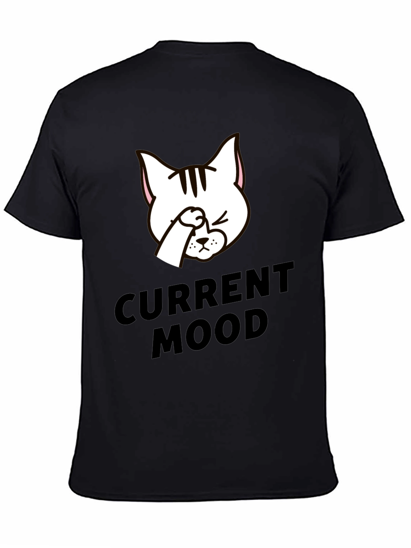 Current Mood Cat Graphic Tee