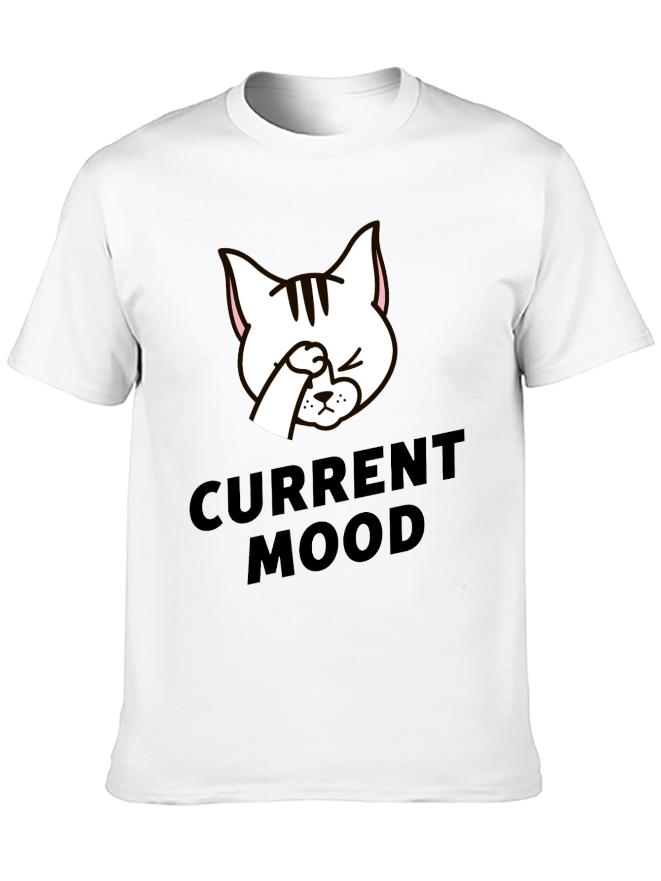 Current Mood Cat Graphic Tee
