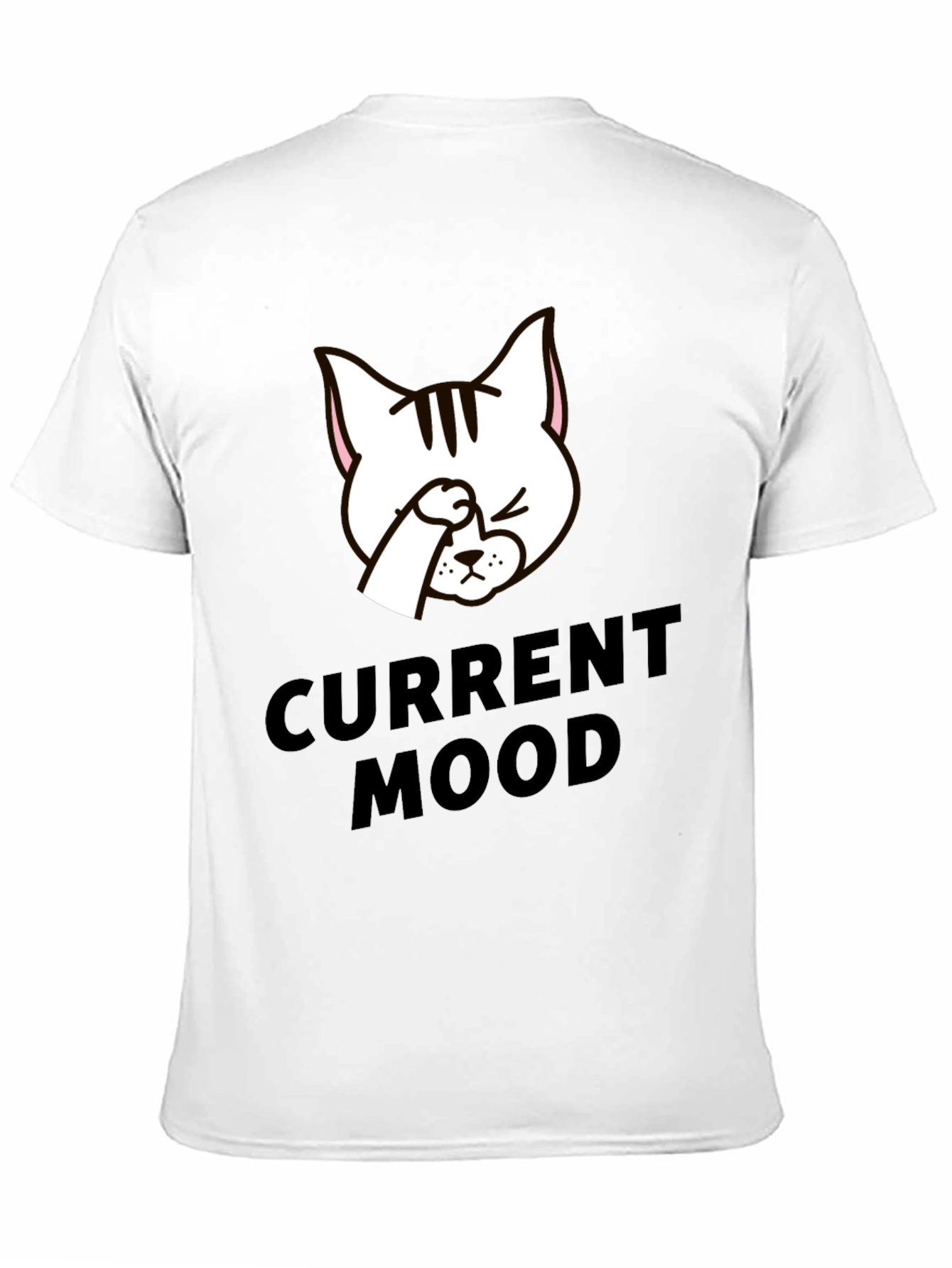 Current Mood Cat Graphic Tee