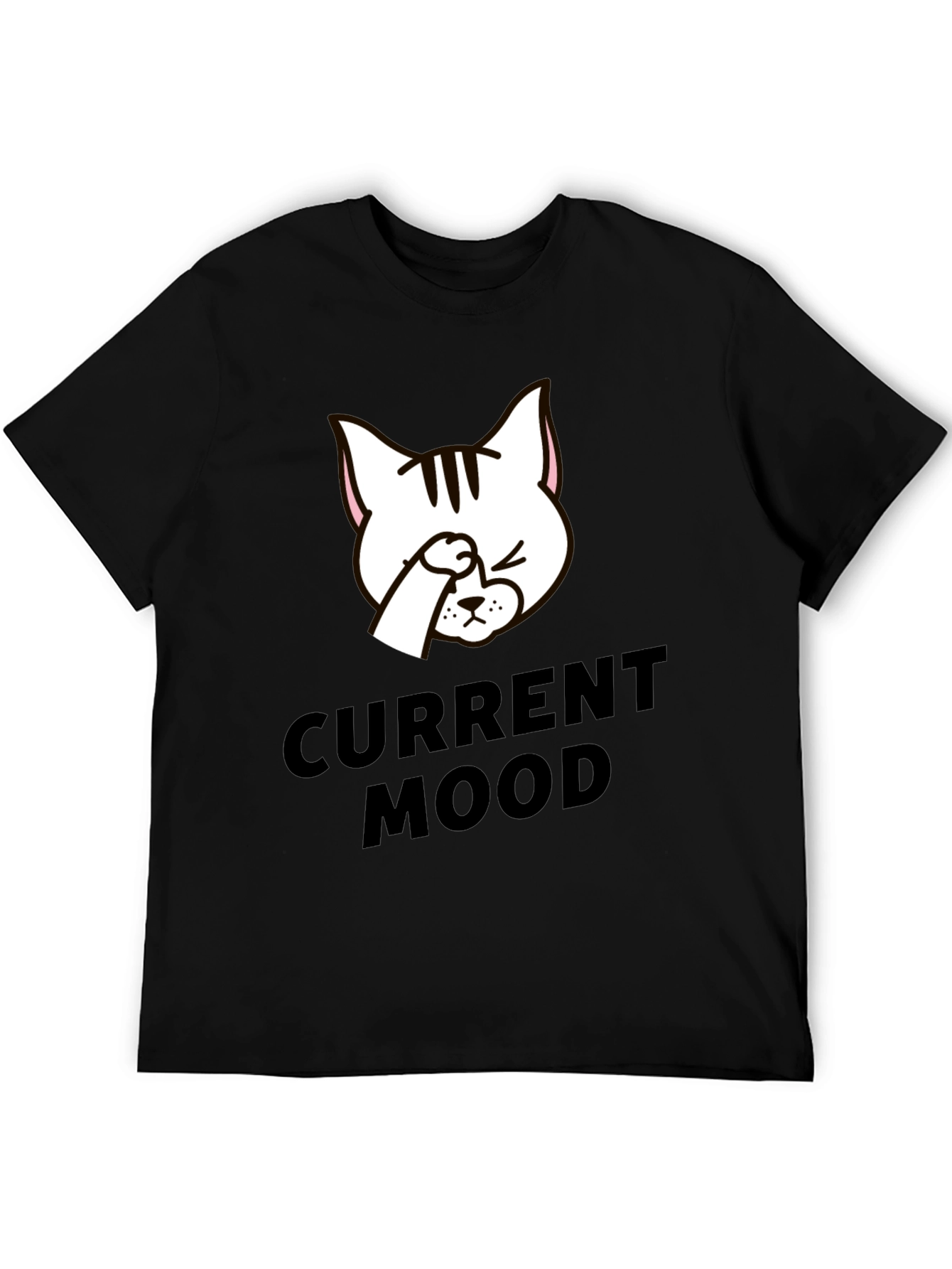 Current Mood Cat Graphic Tee