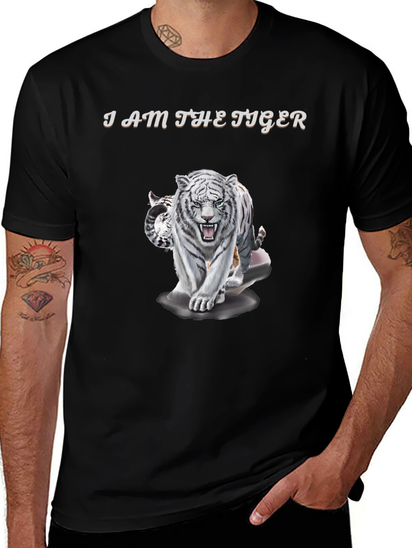 I Am The Tiger Graphic Tee