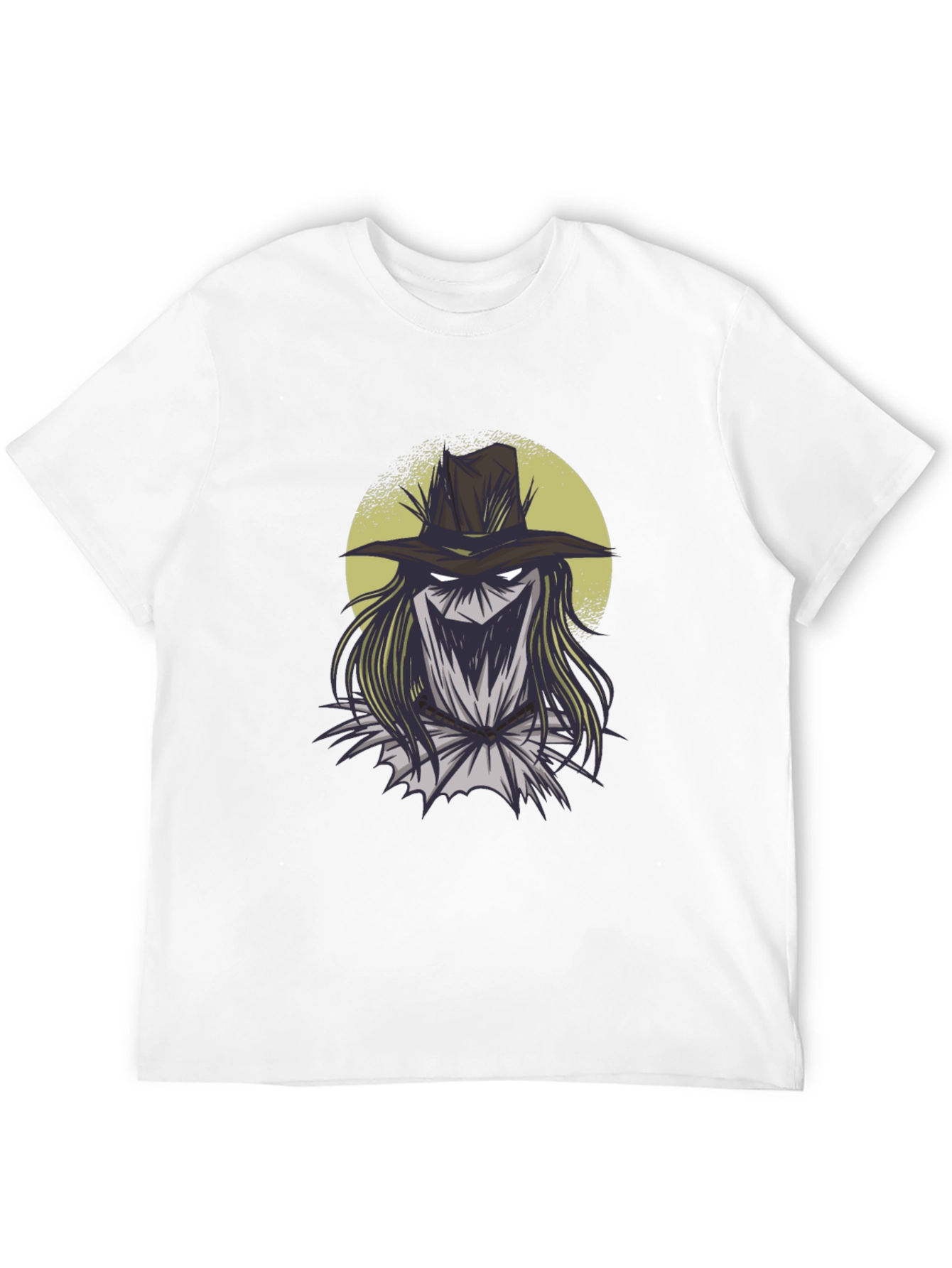 Scarecrow Graphic Tee - Spooky Season Style