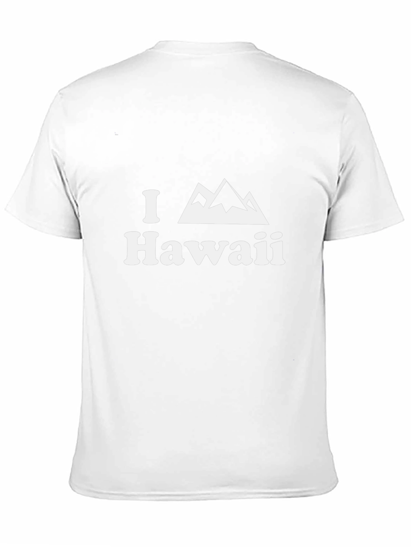 I Love Hawaii Black T-Shirt