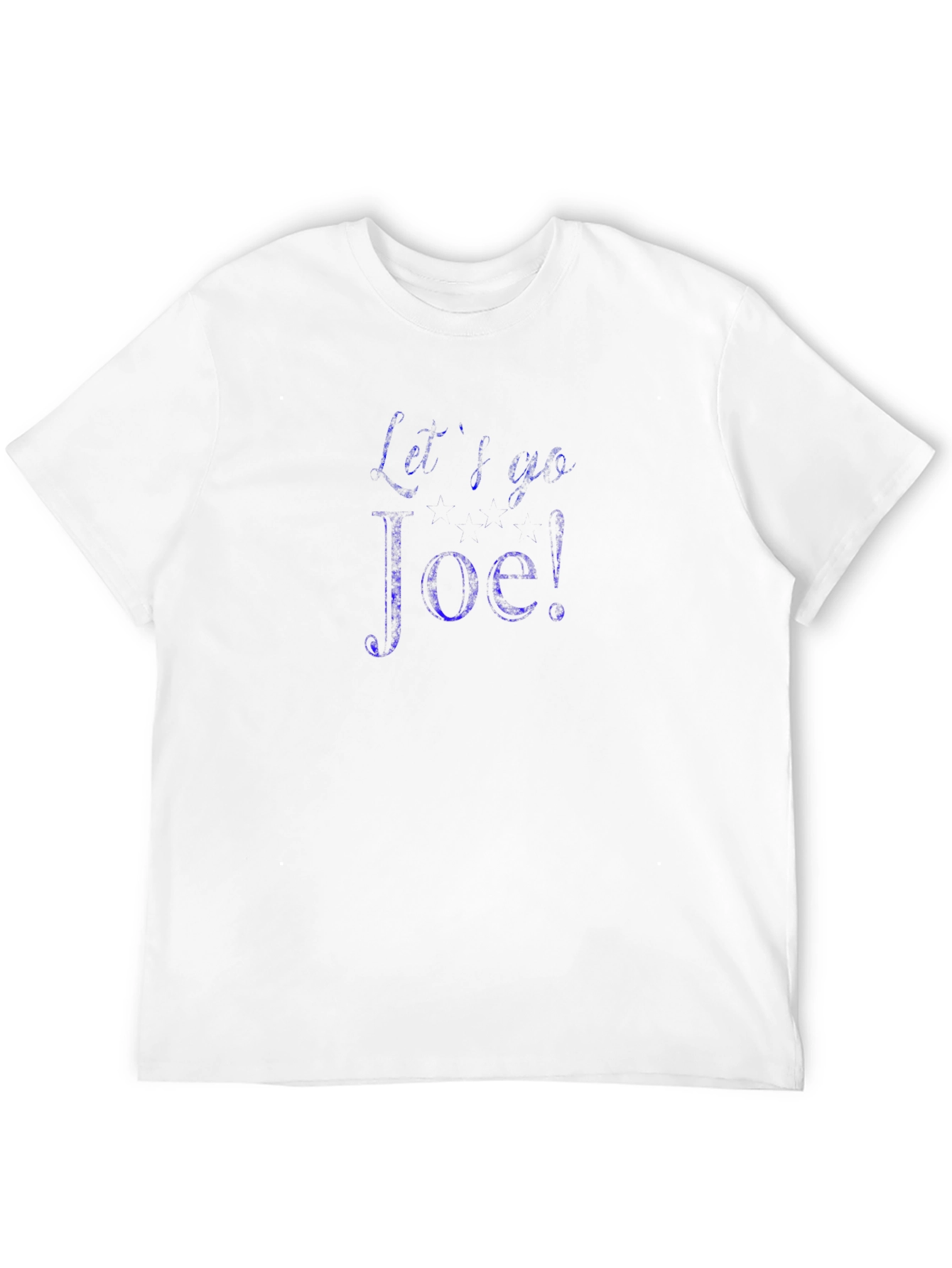 Lets Go Joe! Black Crew Neck T-Shirt